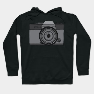 Vintage Camera, Photography Illustration Hoodie